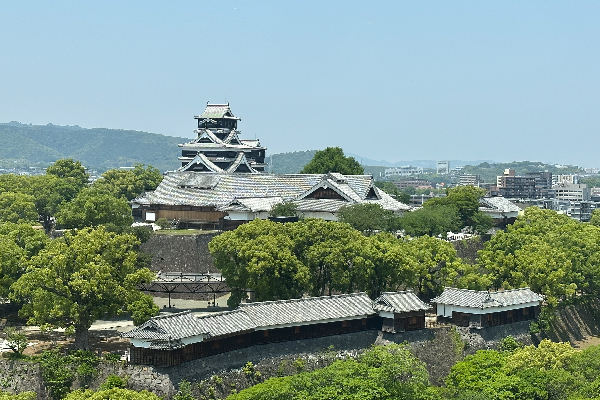 Special historic site Kumamoto castle ruins